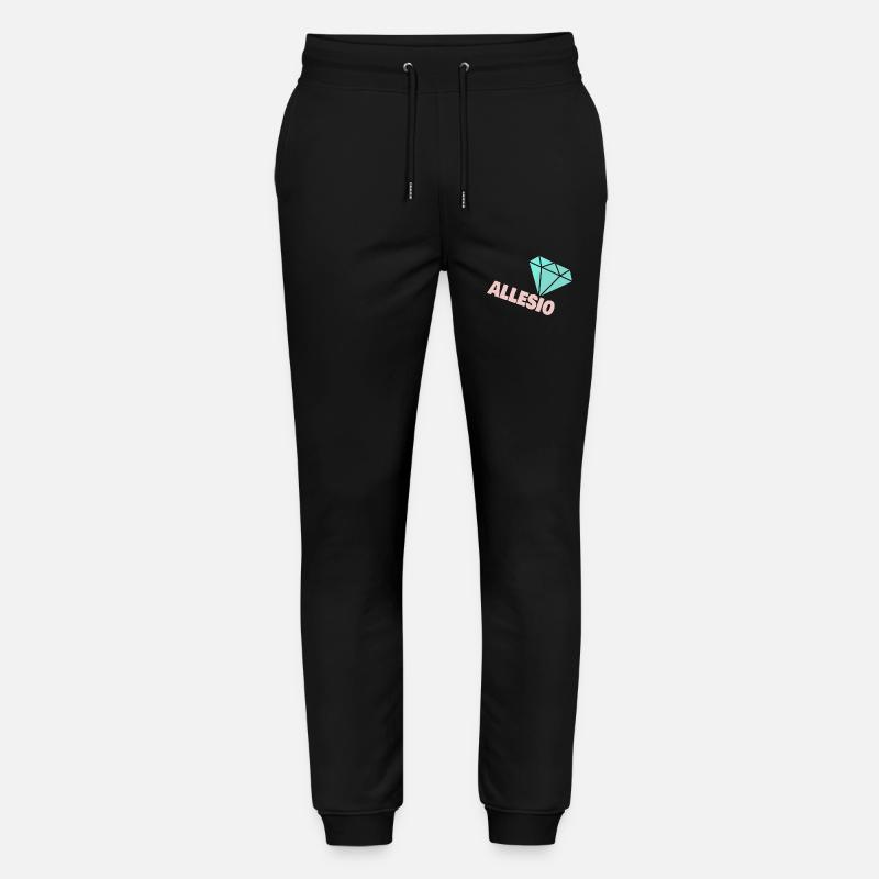 Gift for Allesio - Stanley/Stella Mover Unisex Organic Jogging Trousers - black