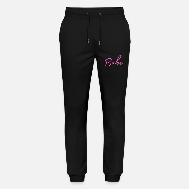 Babe - Stanley/Stella Unisex Bio Jogginghose Mover  - Schwarz