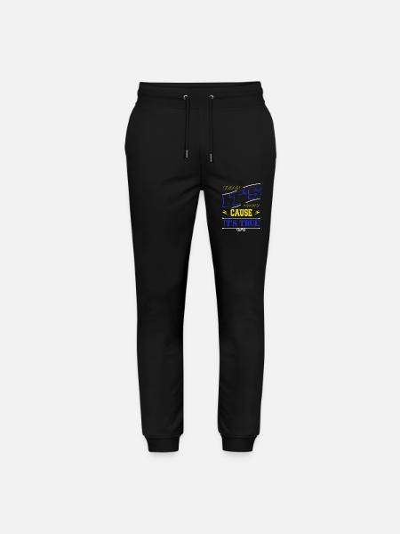 computer language geek humor - Stanley/Stella Mover Unisex Organic Jogging Trousers - black