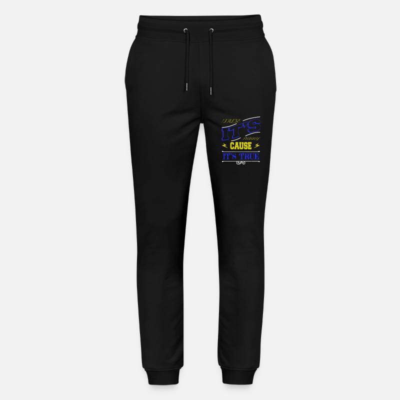 computer language geek humor - Stanley/Stella Mover Unisex Organic Jogging Trousers - black