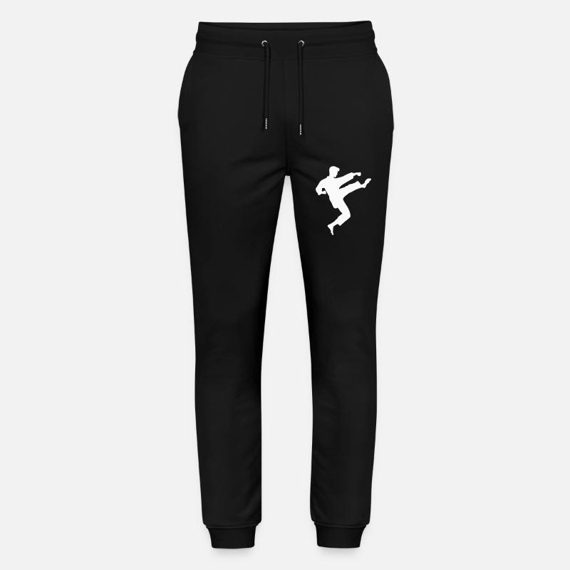 karaté - Pantalon de jogging bio MOVER Stanley/Stella unisexe - noir