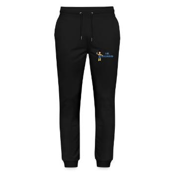 Mr. Engineer - Stanley/Stella Mover Unisex Organic Jogging Trousers - black - Front - Marisol (170cm) & Nik (191cm)