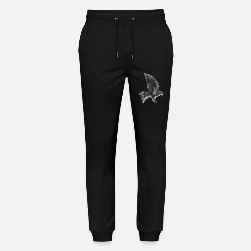 Taube - Stanley/Stella Unisex Bio Jogginghose Mover  - Schwarz