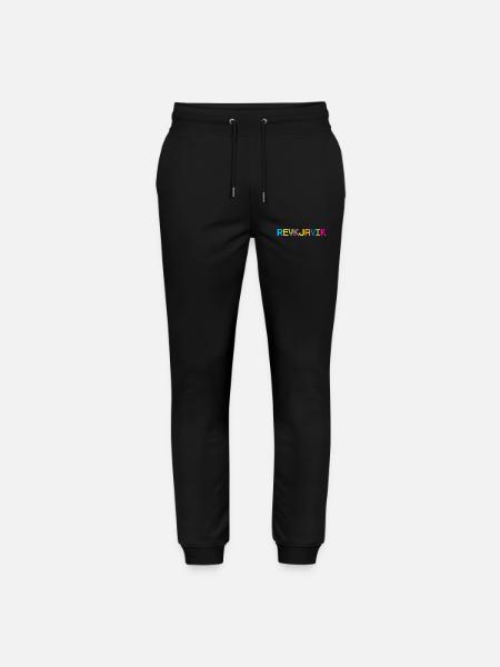 REYKJAVIK Île d’Islande - Pantalon de jogging bio MOVER Stanley/Stella unisexe - noir