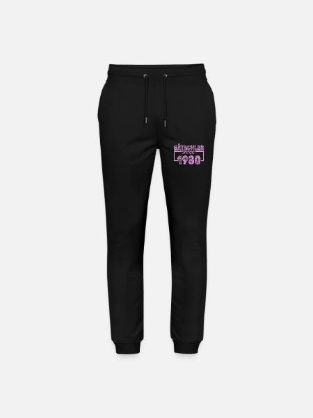 Lustig 1980 - Stanley/Stella Mover Unisex Organic Jogging Trousers - black
