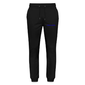 Glue Not - Stanley/Stella Mover Unisex Organic Jogging Trousers - black - Front - Marisol (170cm) & Nik (191cm)