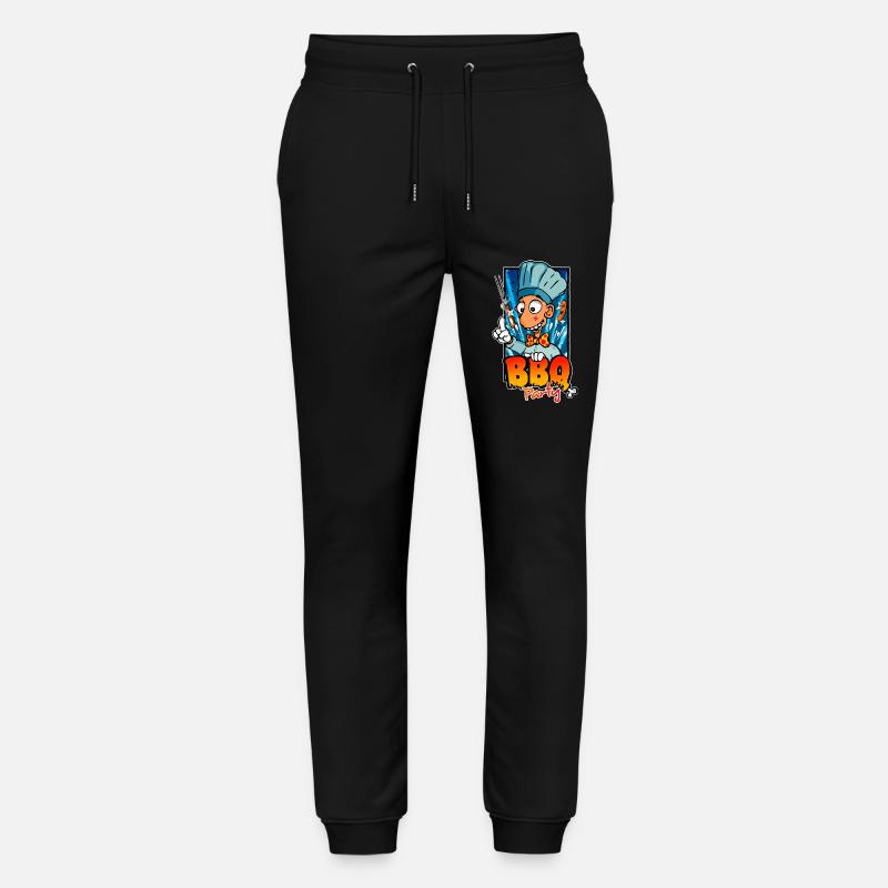 Grillparty - Stanley/Stella Unisex Bio Jogginghose Mover  - Schwarz