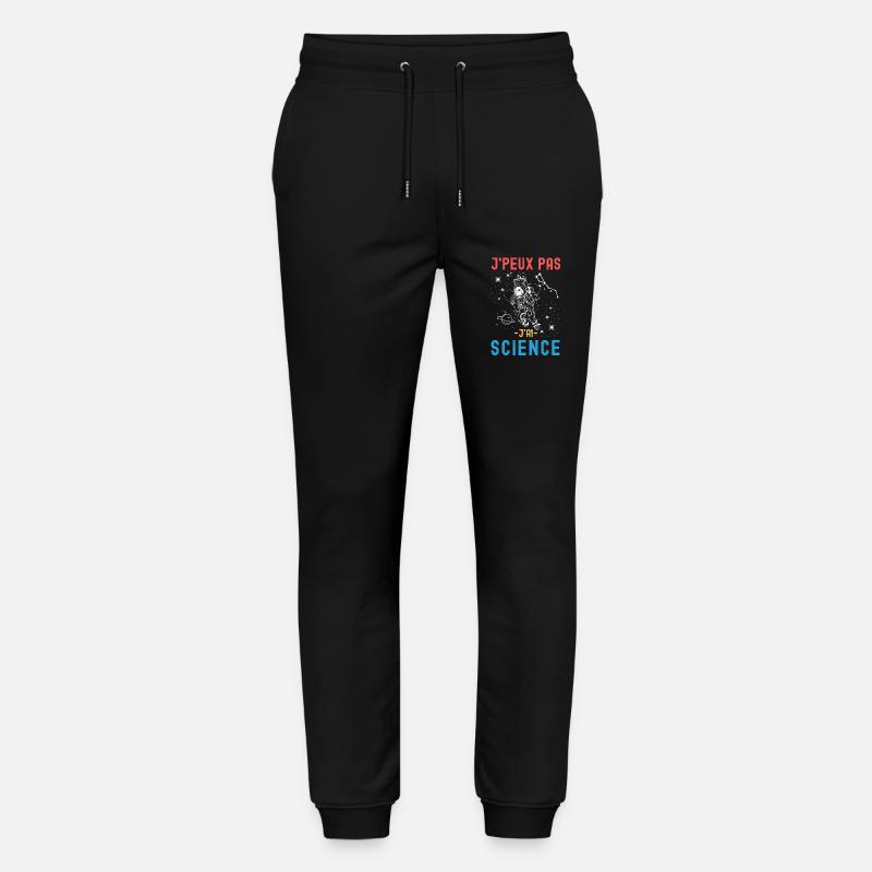 Science astronomie astronaute 2 - Pantalon de jogging bio MOVER Stanley/Stella unisexe - noir