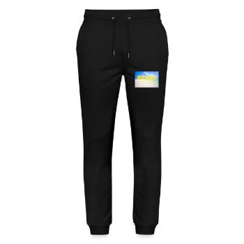 Beach 26 - Stanley/Stella Unisex Bio Jogginghose Mover  - Schwarz - Vorne - Marisol (170cm) & Nik (191cm)
