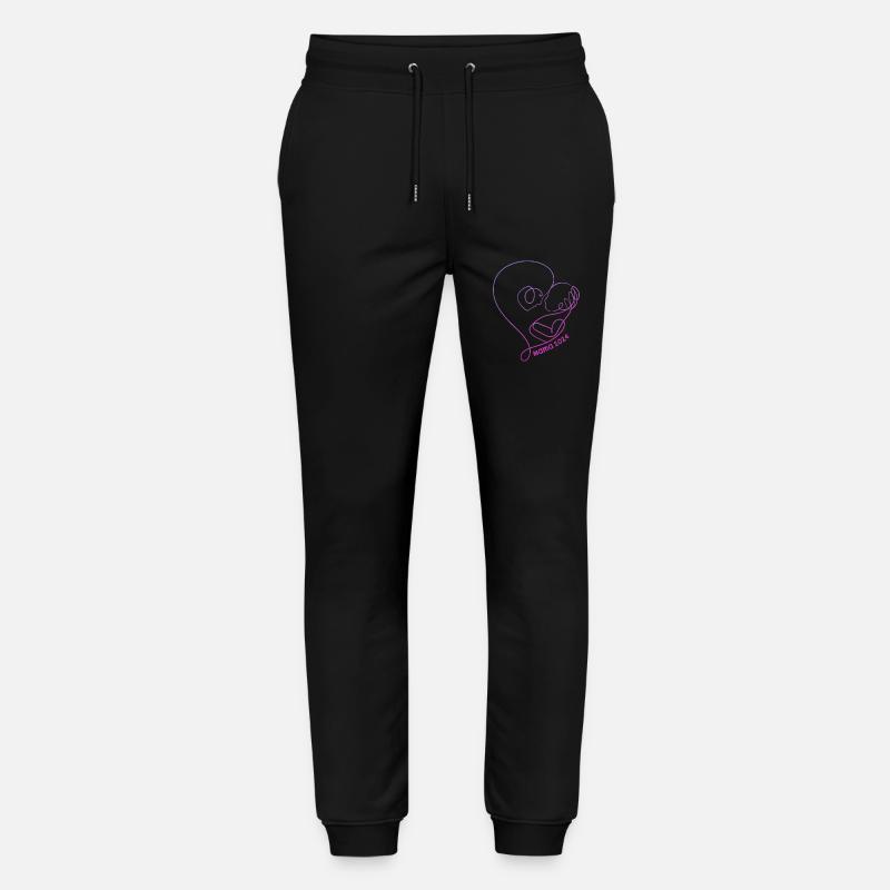 Mama 2024 - Stanley/Stella Unisex Bio Jogginghose Mover  - Schwarz