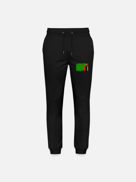 Zambia as Zambia - Stanley/Stella Mover Unisex Organic Jogging Trousers - black