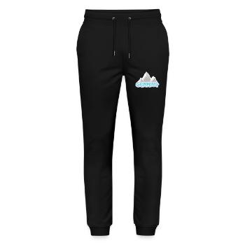 Mont Grimming - Pantalon de jogging bio MOVER Stanley/Stella unisexe - noir - Devant - Marisol (170cm) & Nik (191cm)
