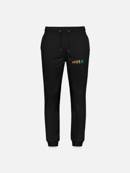 Eishockeyspieler Evolution Eishockey - Stanley/Stella Unisex Bio Jogginghose Mover  - Schwarz