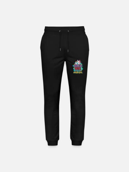 Axolotl - Pantalon de jogging bio MOVER Stanley/Stella unisexe - noir