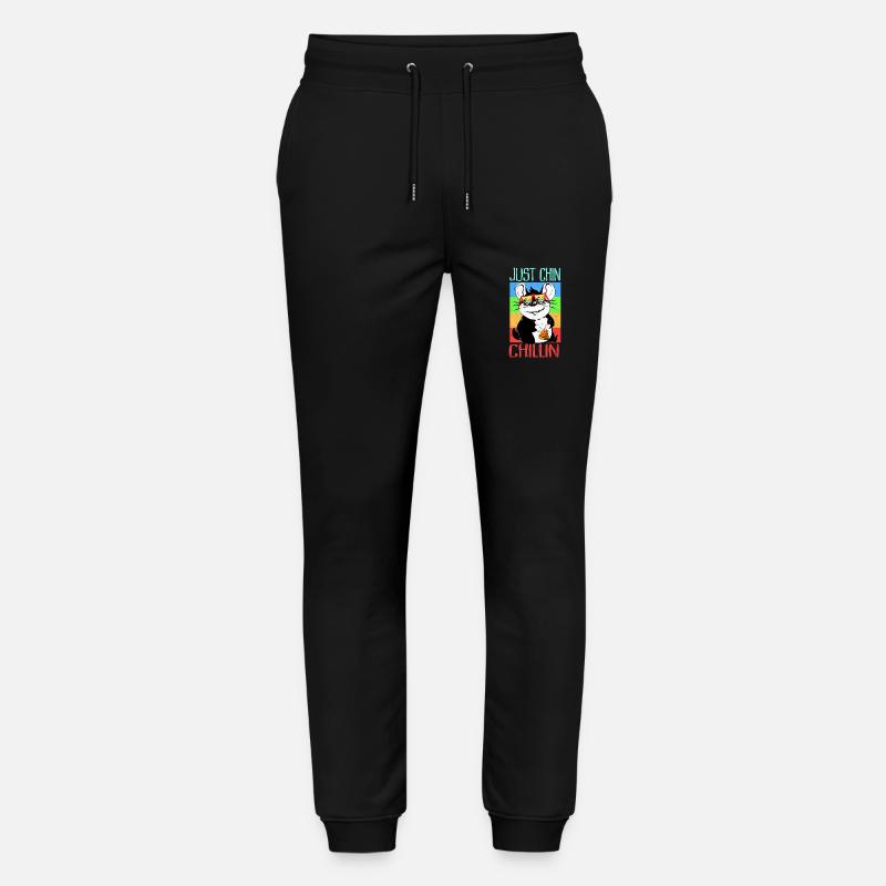 Chinchilla - Stanley/Stella Unisex Bio Jogginghose Mover  - Schwarz
