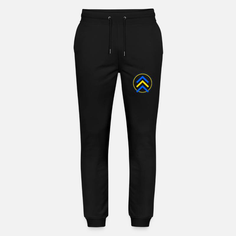 Down Syndrom - Stanley/Stella Unisex Bio Jogginghose Mover  - Schwarz