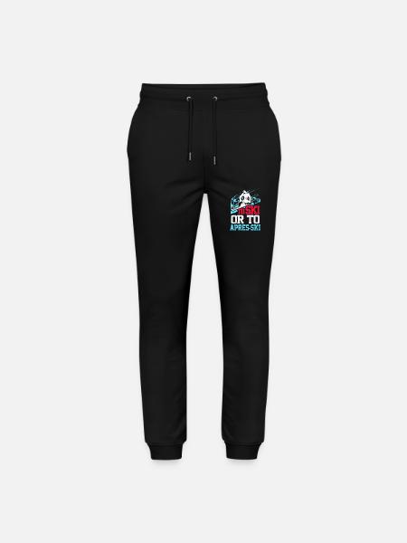 Ski Ski Ski Ski Ski - Pantalon de jogging bio MOVER Stanley/Stella unisexe - noir