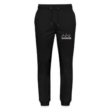 Scandinavie Eligine Norvège Suède Danemark - Pantalon de jogging bio MOVER Stanley/Stella unisexe - noir - Devant - Marisol (170cm) & Nik (191cm)