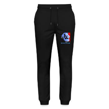 Communisme Lénine Marx Lutte des classes social - Pantalon de jogging bio MOVER Stanley/Stella unisexe - noir - Devant - Marisol (170cm) & Nik (191cm)