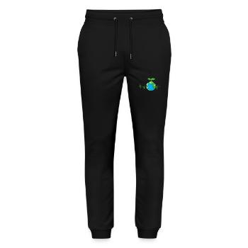 Jour de la Terre - Pantalon de jogging bio MOVER Stanley/Stella unisexe - noir - Devant - Marisol (170cm) & Nik (191cm)