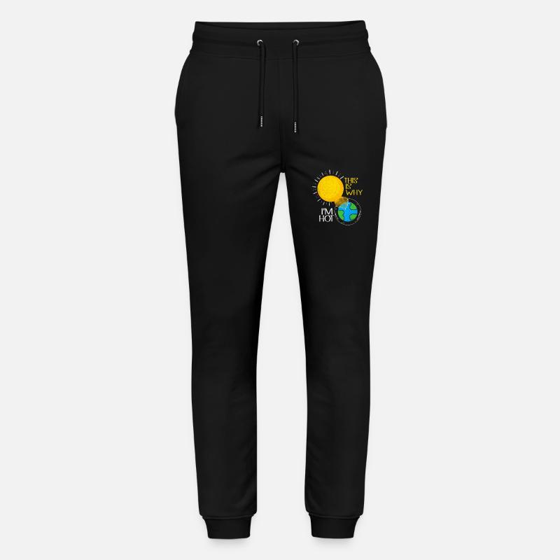 Jour de la Terre - Pantalon de jogging bio MOVER Stanley/Stella unisexe - noir