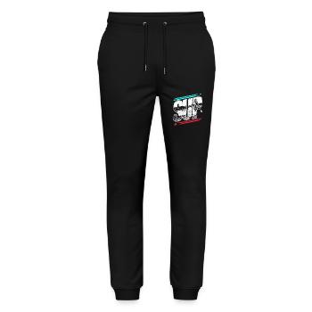 Stand Up Paddle - Stanley/Stella Mover Unisex Organic Jogging Trousers - black - Front - Marisol (170cm) & Nik (191cm)