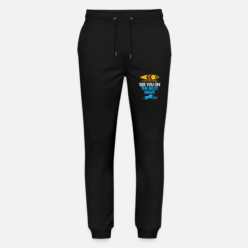 Kiteboard Kite kite-kite-cadeau kite-surf - Pantalon de jogging bio MOVER Stanley/Stella unisexe - noir