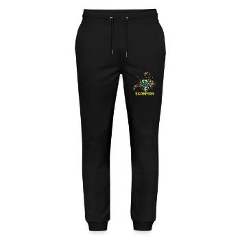 Skorpion - Stanley/Stella Unisex Bio Jogginghose Mover  - Schwarz - Vorne - Marisol (170cm) & Nik (191cm)
