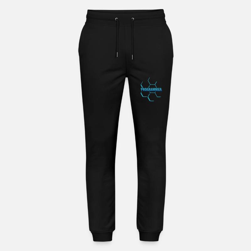 Computer programmer - programmer - Stanley/Stella Mover Unisex Organic Jogging Trousers - black