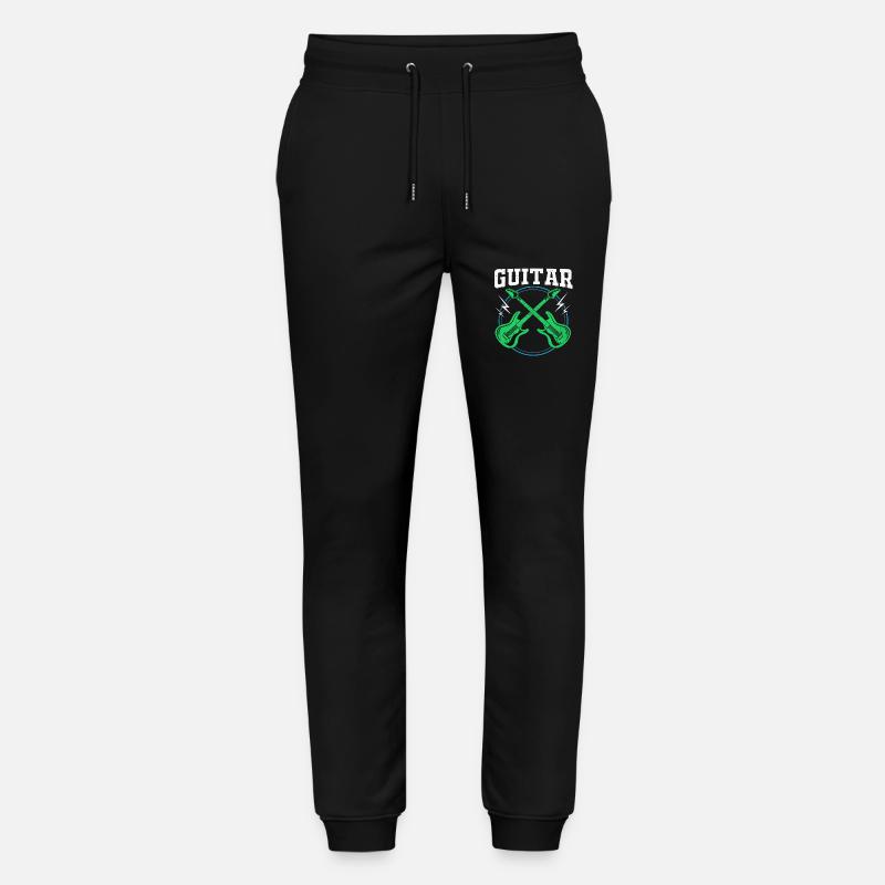 Gitarre - Stanley/Stella Unisex Bio Jogginghose Mover  - Schwarz