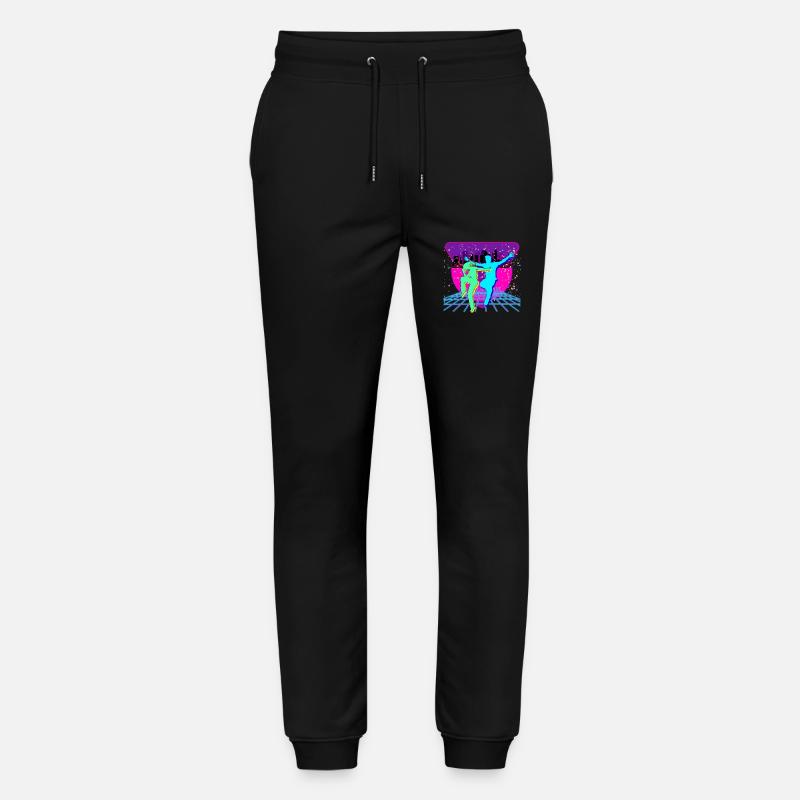 80er Party - Stanley/Stella Unisex Bio Jogginghose Mover  - Schwarz