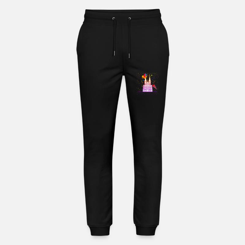 Carnaval de Cologne - Pantalon de jogging bio MOVER Stanley/Stella unisexe - noir