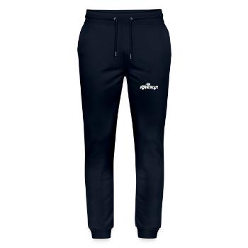 Pick up truck - Stanley/Stella Mover Unisex Organic Jogging Trousers - navy - Front - Marisol (170cm) & Nik (191cm)