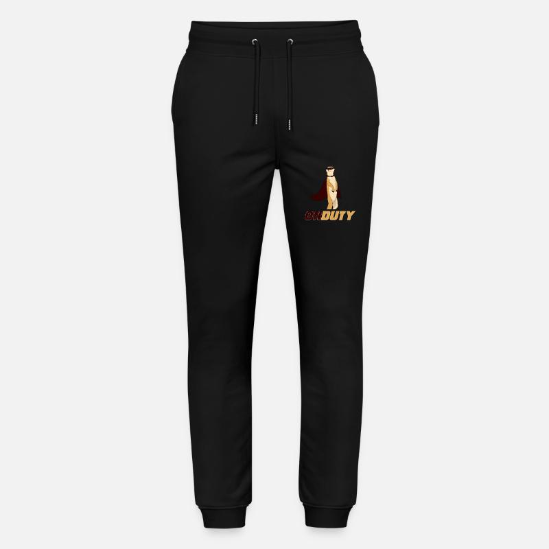 Suricates, suricates se détendre, Suricate - Pantalon de jogging bio MOVER Stanley/Stella unisexe - noir