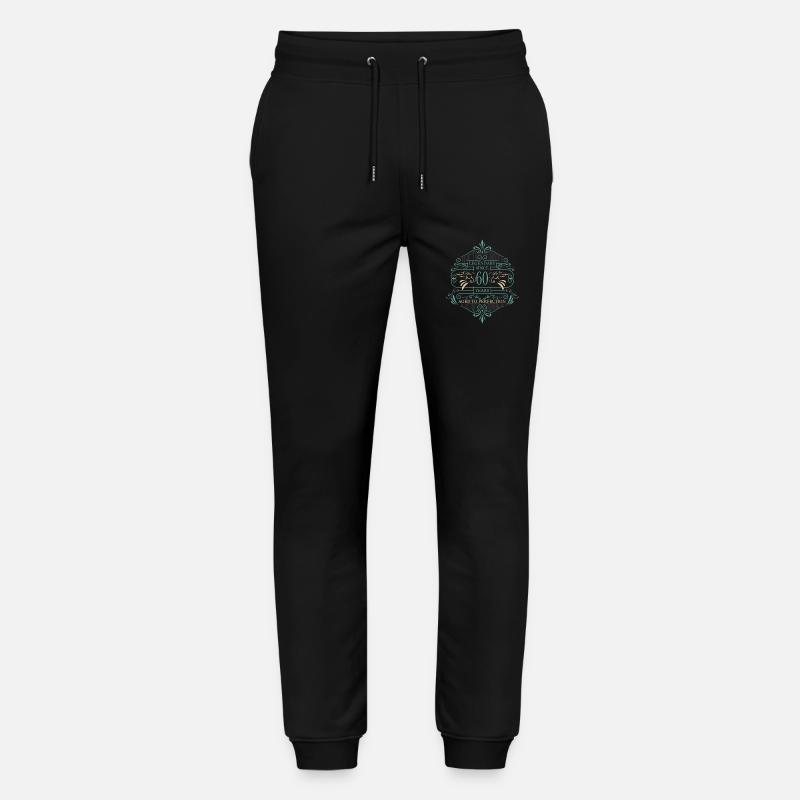 Idées cadeaux 60e anniversaire - Pantalon de jogging bio MOVER Stanley/Stella unisexe - noir