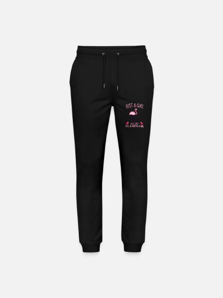 Flamingo, flamingo colony, flamingo flamazing - Stanley/Stella Mover Unisex Organic Jogging Trousers - black