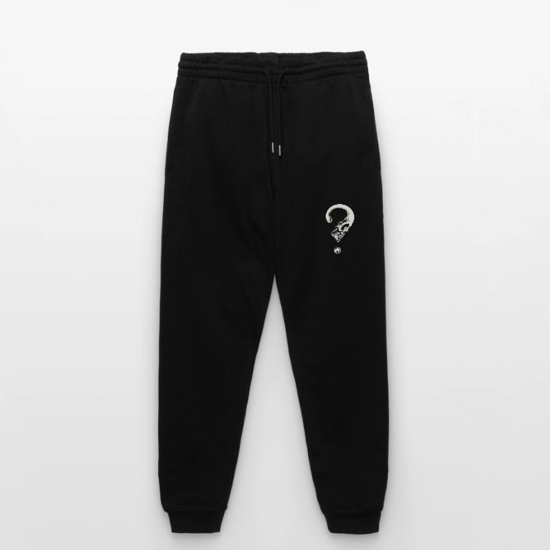 Tête de mort unique sous forme de points d’interrogation Pantalon de jogging bio MOVER Stanley/Stella unisexe