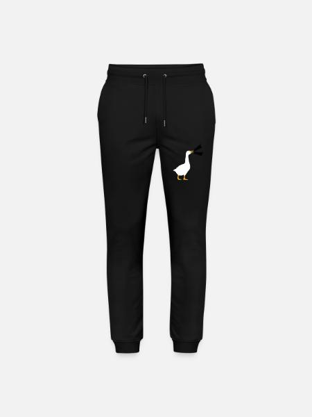 Honk Honk Goose - Stanley/Stella Mover Unisex Organic Jogging Trousers - black