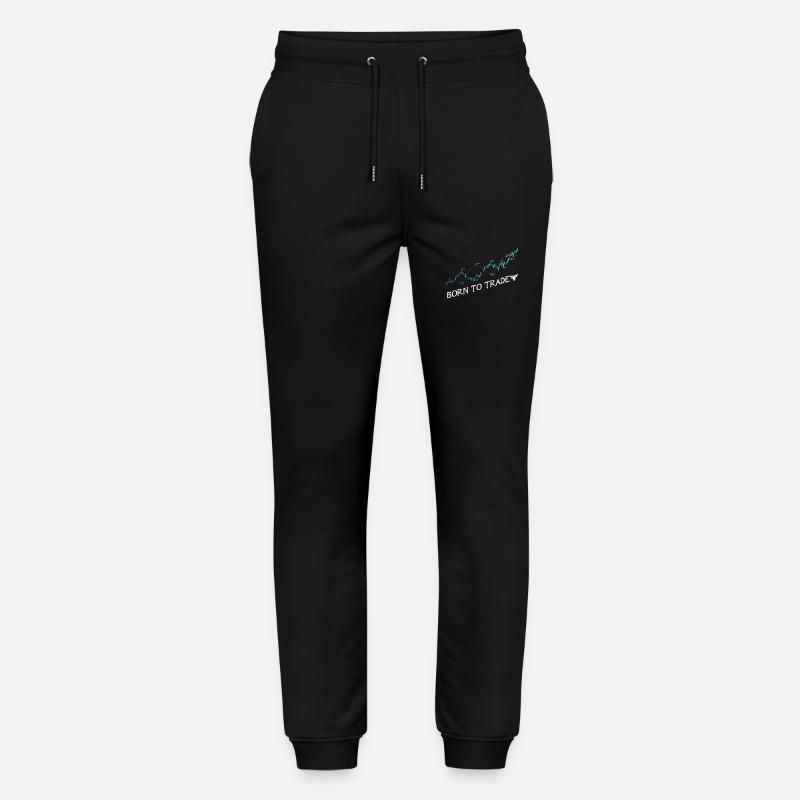 Trader - Stanley/Stella Unisex Bio Jogginghose Mover  - Schwarz