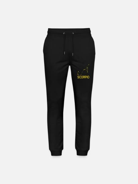 Sternzeichen Skorpion - Stanley/Stella Unisex Bio Jogginghose Mover  - Schwarz