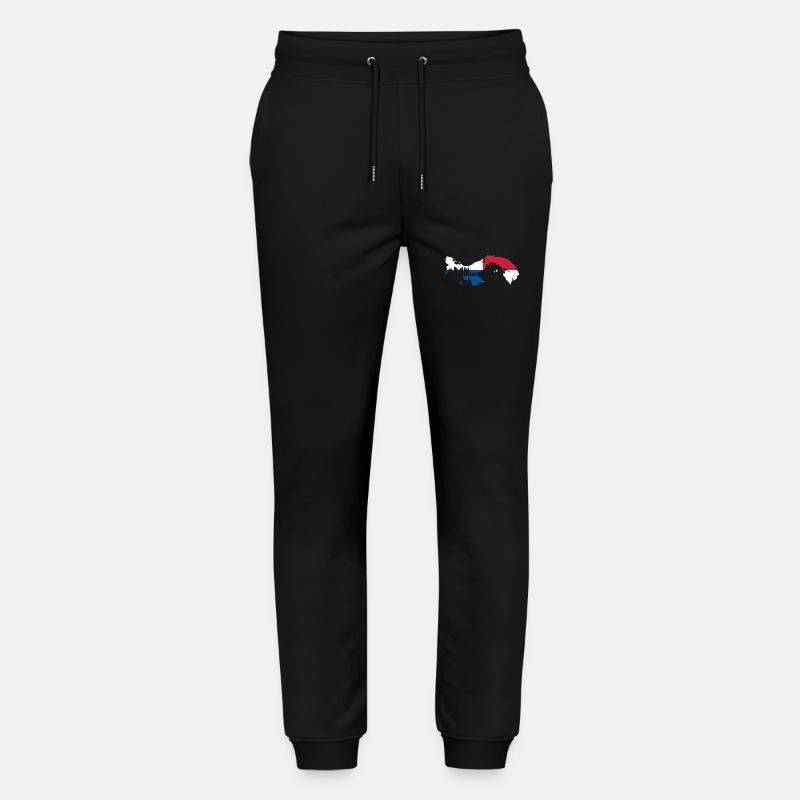 Drapeau du Panama - Pantalon de jogging bio MOVER Stanley/Stella unisexe - noir