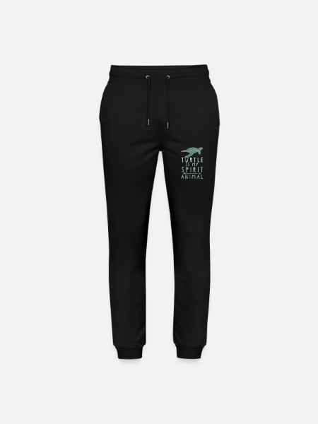 Tortue fantôme - Pantalon de jogging bio MOVER Stanley/Stella unisexe - noir