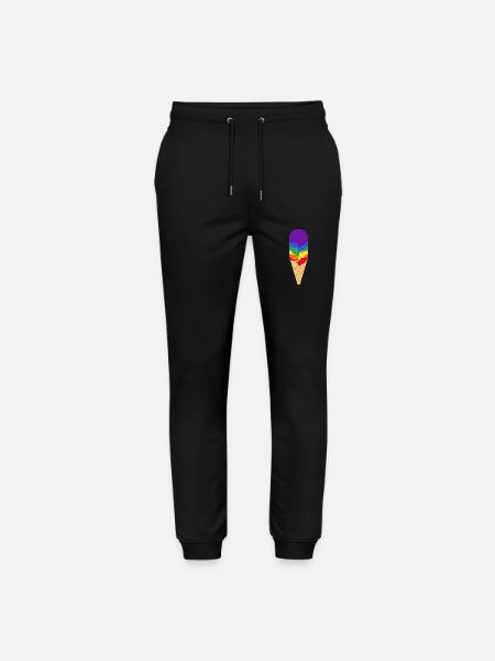 LGBTQ Ice Cream - Stanley/Stella Mover Unisex Organic Jogging Trousers - black