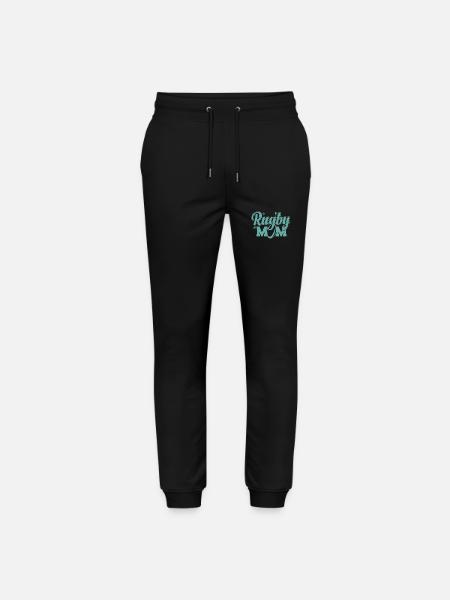 Rugby Mom Football Sport Spieler Fans - Stanley/Stella Unisex Bio Jogginghose Mover - Schwarz