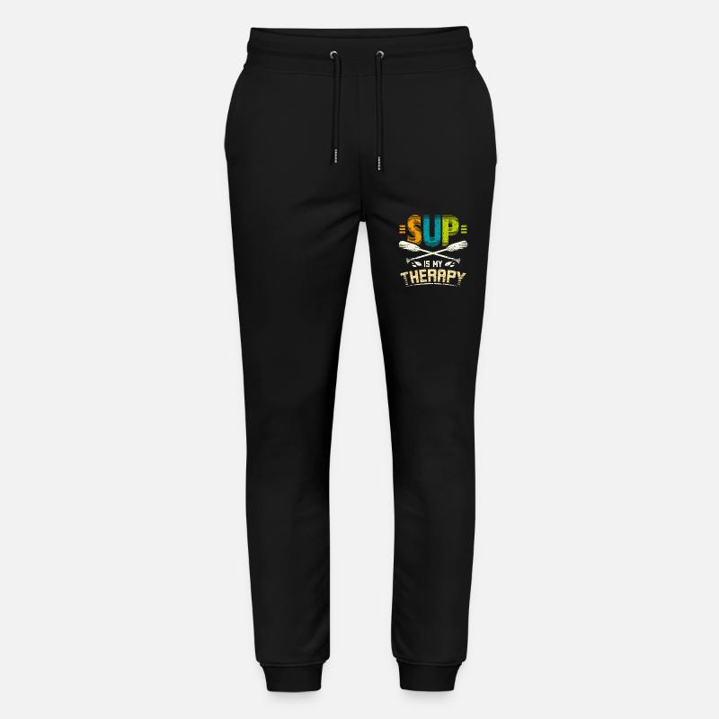Sup is my therapy - Stanley/Stella Mover Unisex Organic Jogging Trousers - black