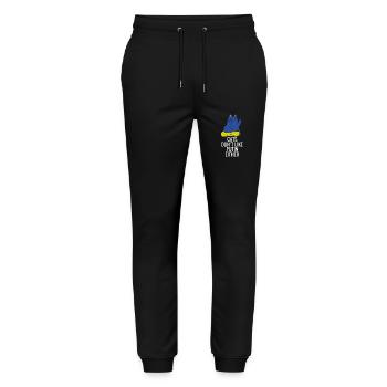 Ukraine cats don't like Putin either - Stanley/Stella Mover Unisex Organic Jogging Trousers - black - Front - Marisol (170cm) & Nik (191cm)