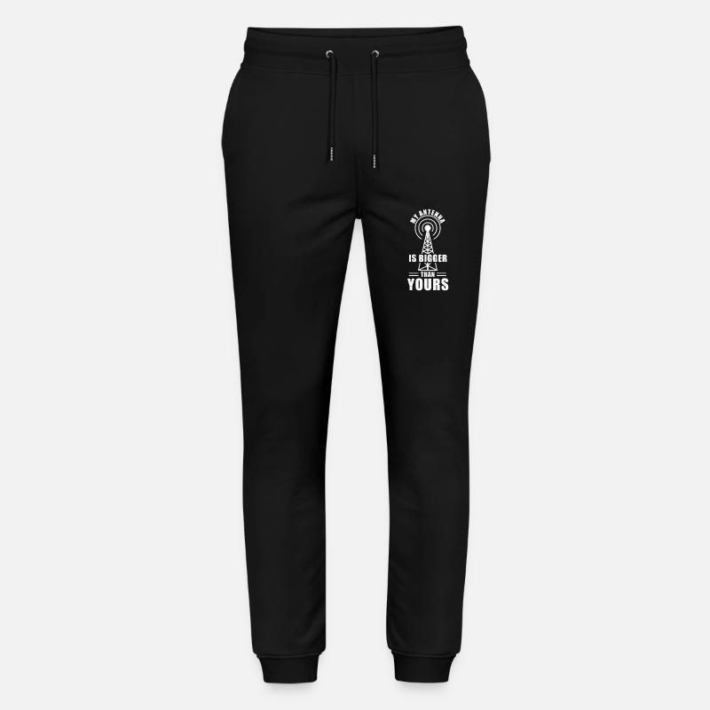 Amateurfunk - Stanley/Stella Unisex Bio Jogginghose Mover  - Schwarz