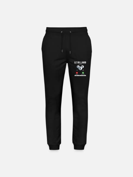 Le Billard M'appelle - Pantalon de jogging bio MOVER Stanley/Stella unisexe - noir