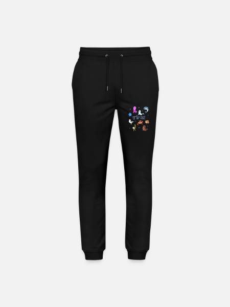 Süße Tiere in Grömitz - Stanley/Stella Unisex Bio Jogginghose Mover - Schwarz