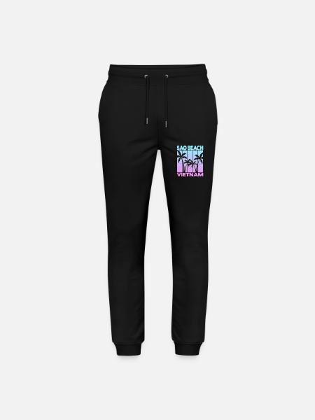 Sao Beach Vietnam - Stanley/Stella Unisex Bio Jogginghose Mover - Schwarz